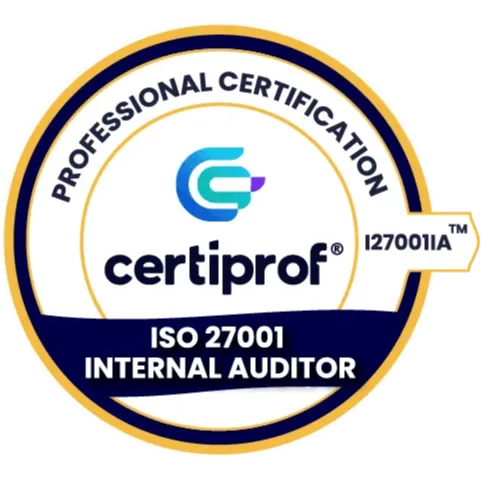 1b1a4cb 4730 187e dab8 3d2d4ab47e87 certiprof iso 27001 internal auditor badge480x480 1440x1440